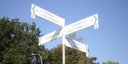 Überprüfung StVO-Konformität Mulderadweg im Landkreis Mittelsachsen