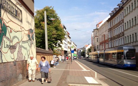 Umbau Haltestelle Diakonissenhaus