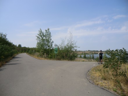 Radwegeverbindung zwischen Böhlen und Zwenkau