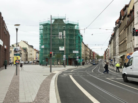 Nach 10 Jahren: Magistralenmanagement Georg-Schwarz-Straße abgeschlossen