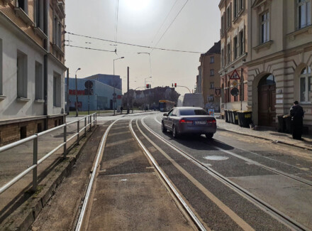 Gestalterische Begleitung des Verkehrsbauvorhabens Gorkistraße