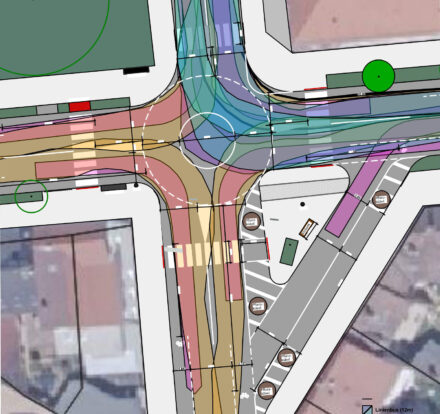 Machbarkeitsprüfung Kreisverkehr am Knoten Utenbacher Straße – Moskauer Straße – Burkhardtstraße in Apolda