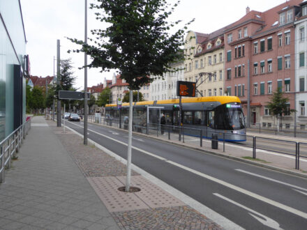 Gestalterische Begleitung des Verkehrsbauvorhabens Gorkistraße